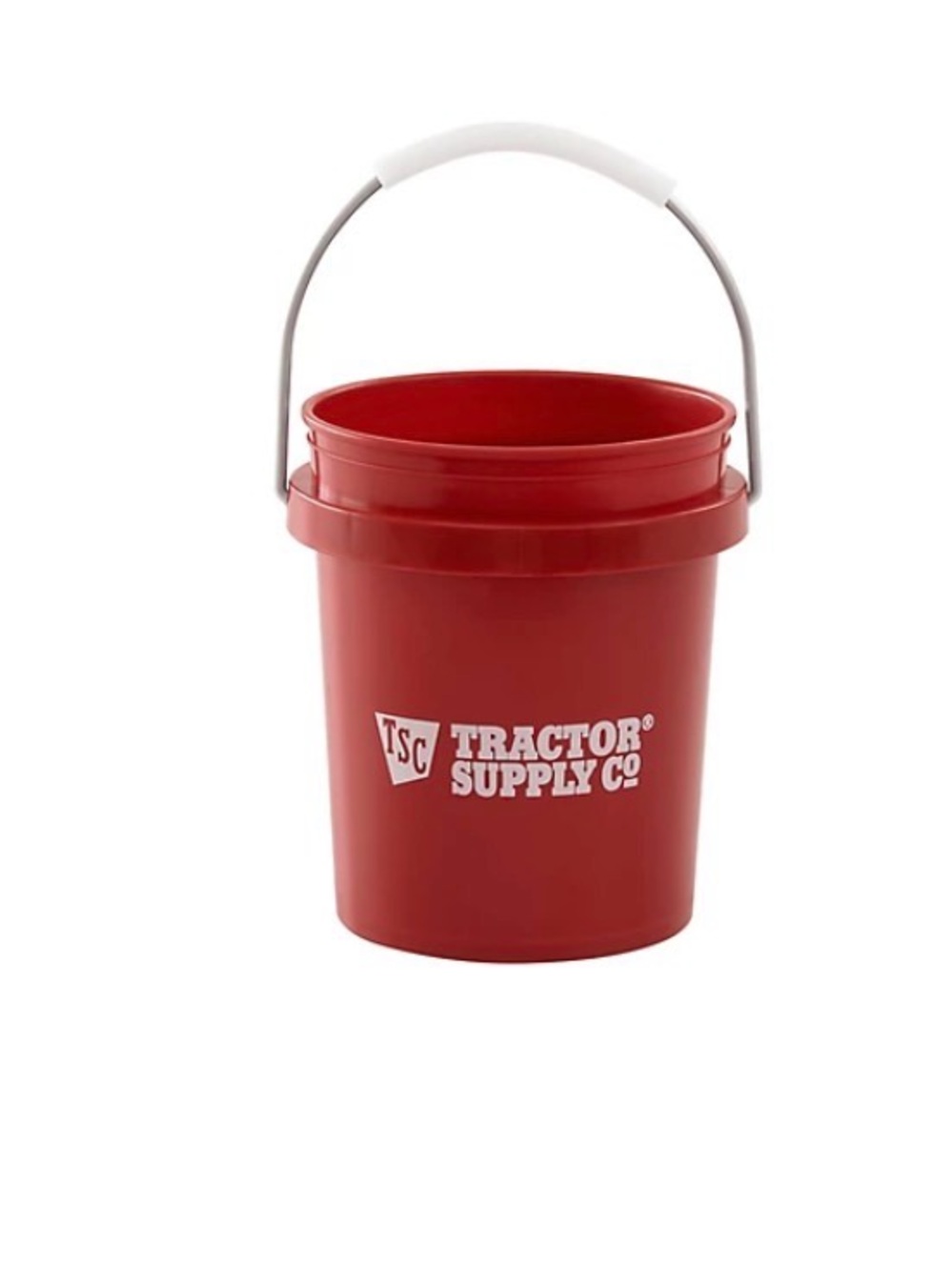 Tractor Supply Company TSC Mini Red Collectible Bucket 4” Crafts Hobby Display